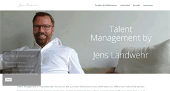 Desktop Screenshot of jenslandwehr.com